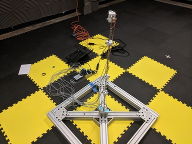 A kinematic shape sensor in a motion capture lab